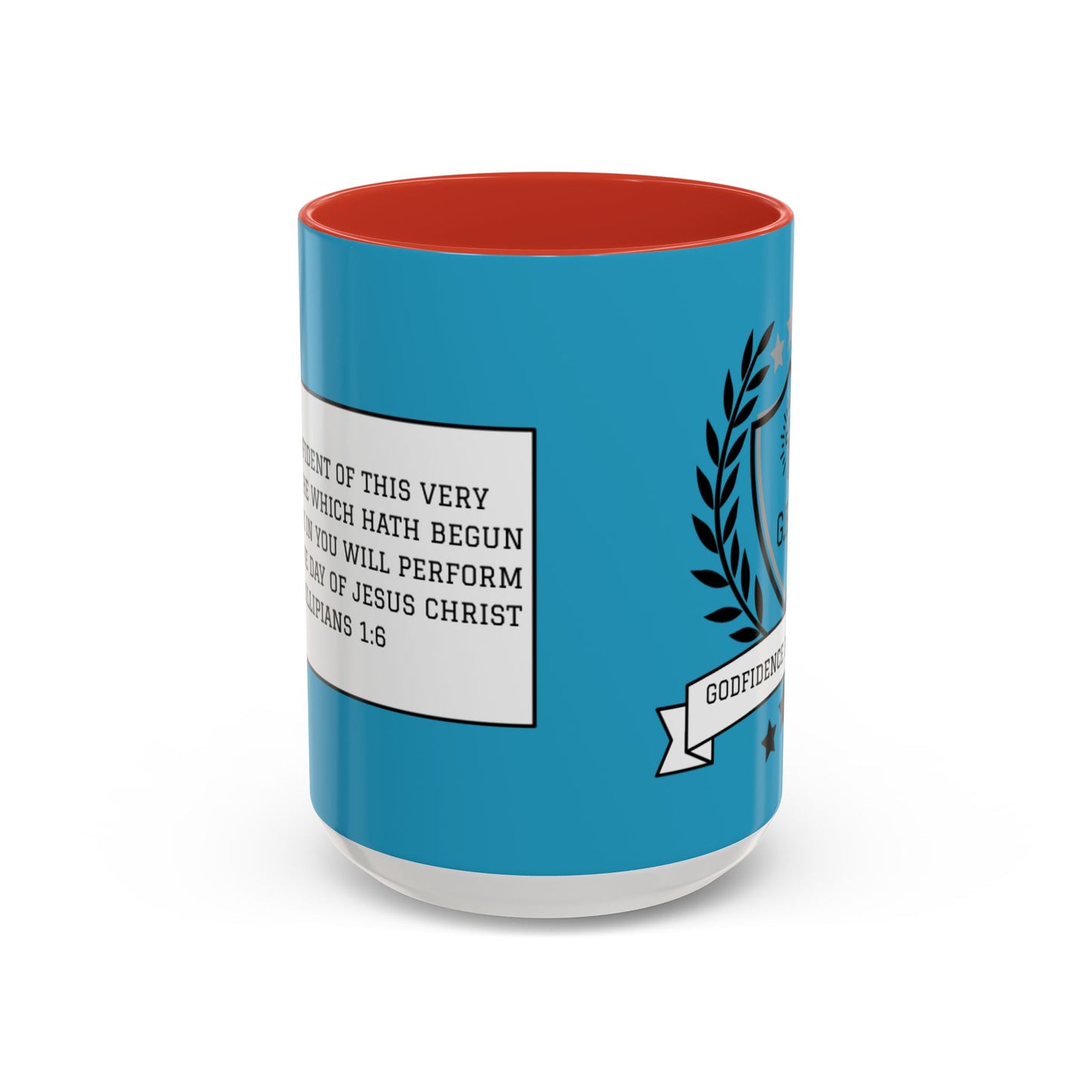 Godfidence Every Day G.E.D Ceramic Mug - Godfidence Every Day G.E.D. Brand