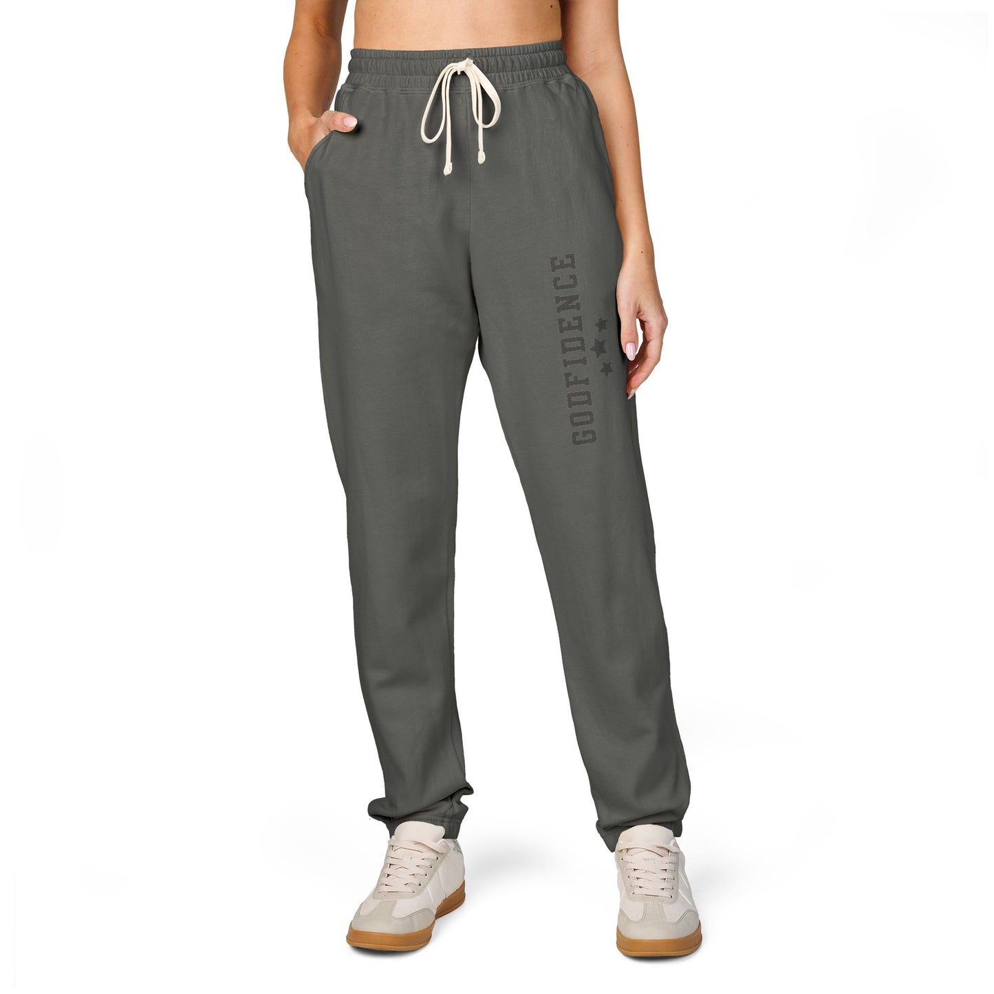 Godfidence Fleece Sweatpants - Godfidence Every Day G.E.D. Brand