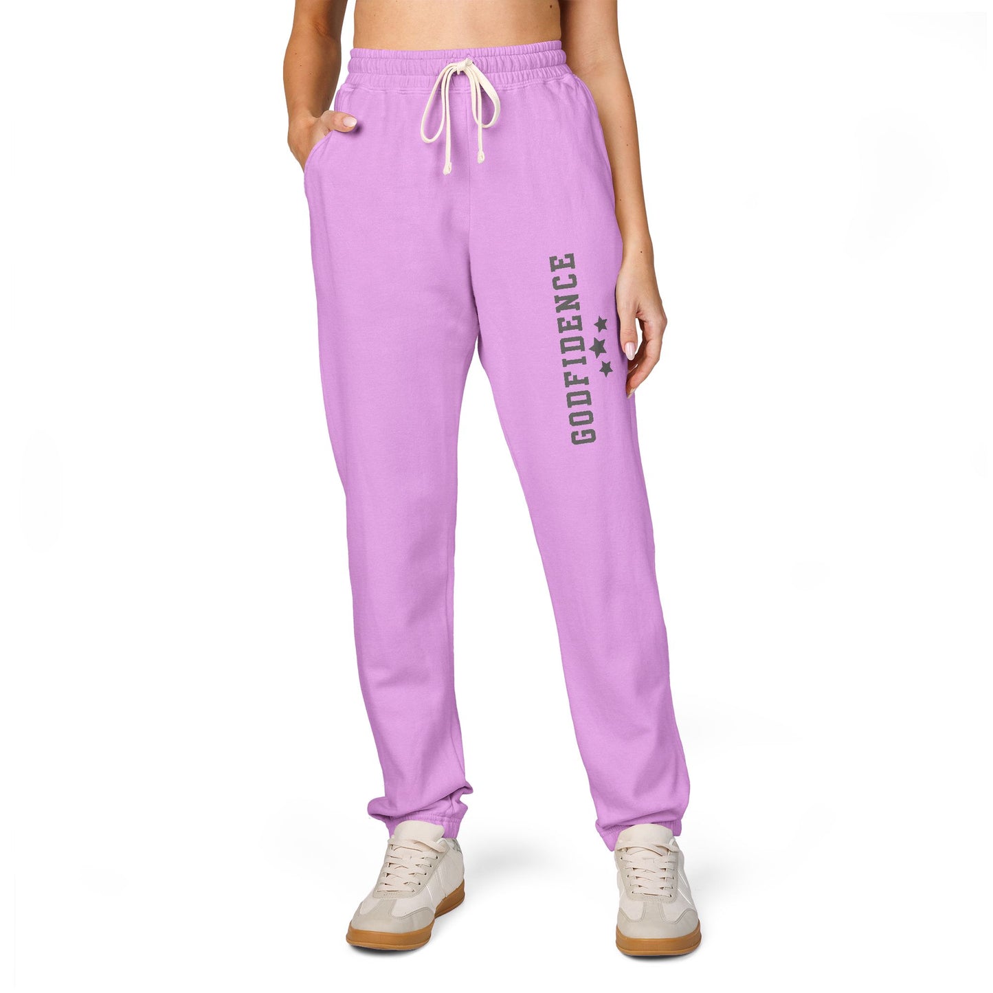 Godfidence Fleece Sweatpants - Godfidence Every Day G.E.D. Brand