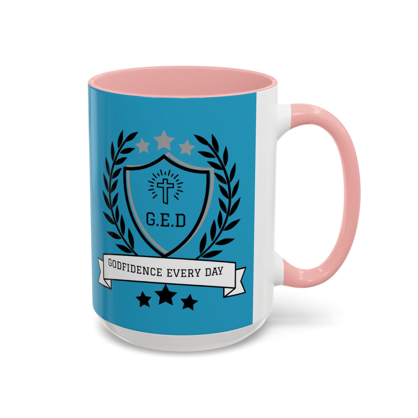 Godfidence Every Day G.E.D Ceramic Mug - Godfidence Every Day G.E.D. Brand