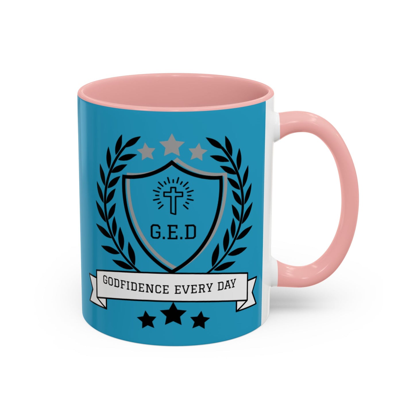 Godfidence Every Day G.E.D Ceramic Mug - Godfidence Every Day G.E.D. Brand
