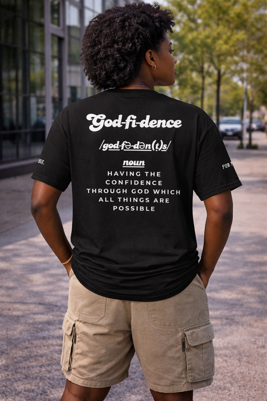 NEW!!! Godfidence Definition Classic Tshirt - Godfidence Every Day G.E.D. Brand