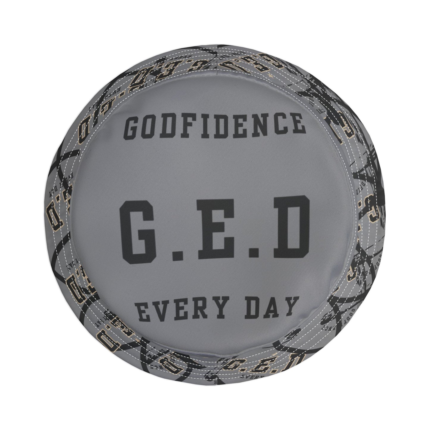 GED Circle Cross Bucket Hat - Godfidence Every Day G.E.D. Brand