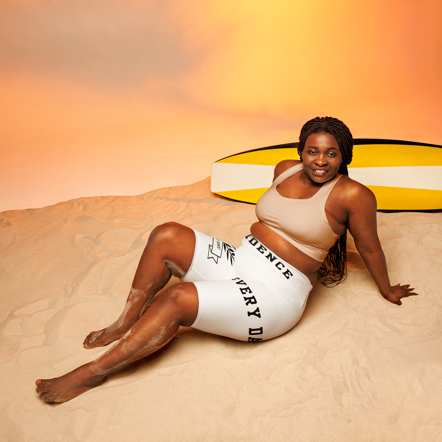 G.E.D. Godfidence Every Day Biker Shorts - Godfidence Every Day G.E.D. Brand