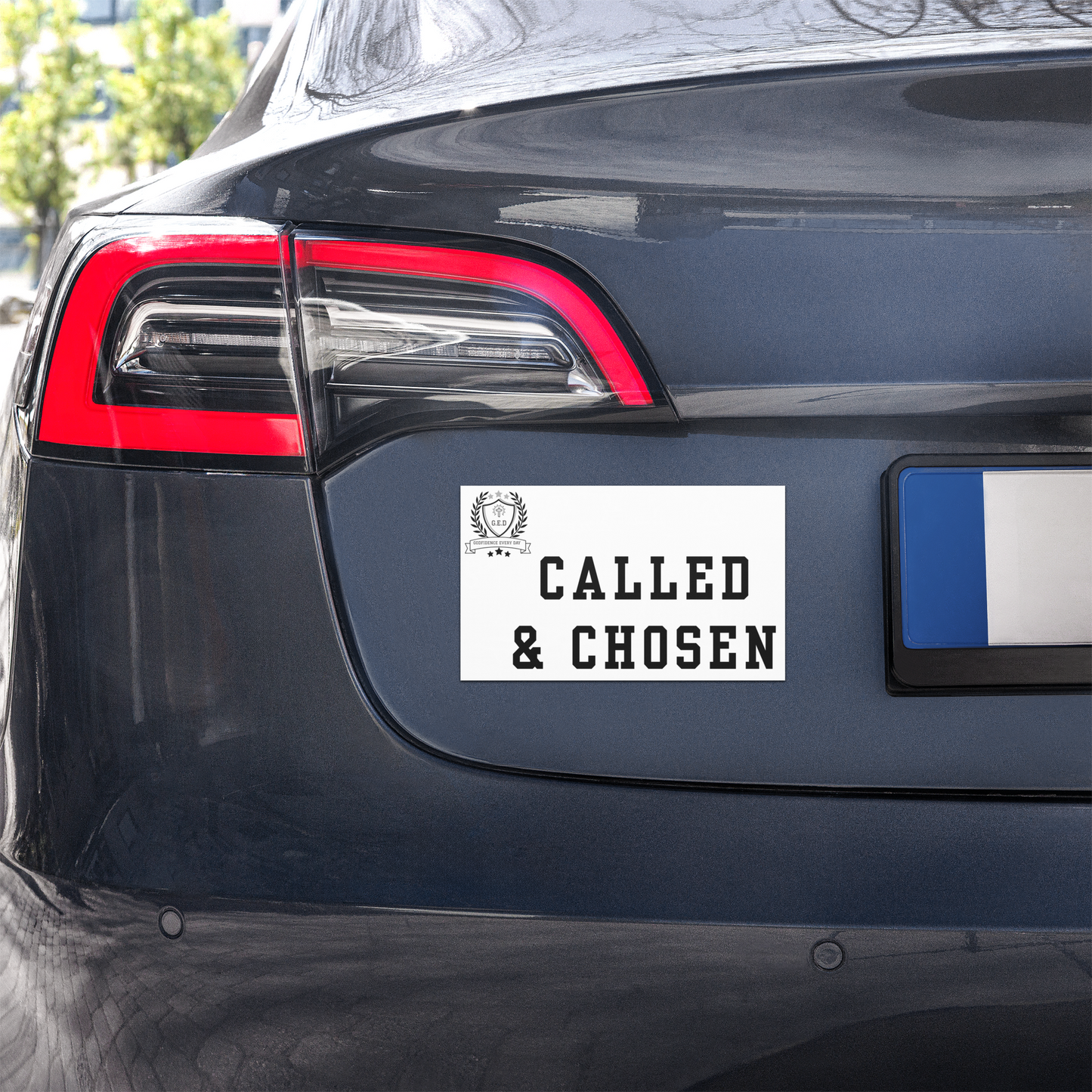 G.E.D. Called & Chosen Magnet - Godfidence Every Day G.E.D. Brand
