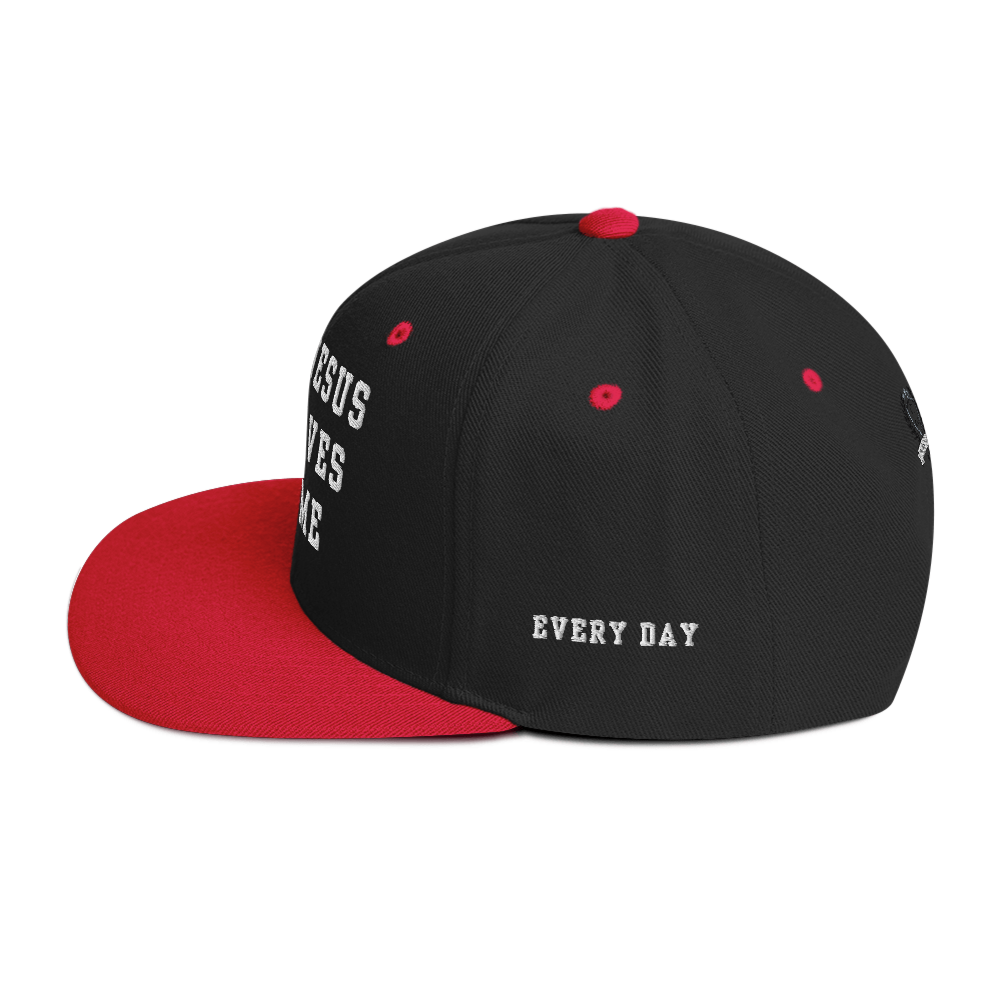 Try Jesus Snapback Hat - Godfidence Every Day G.E.D. Brand