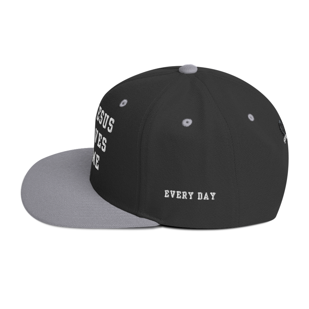 Try Jesus Snapback Hat - Godfidence Every Day G.E.D. Brand