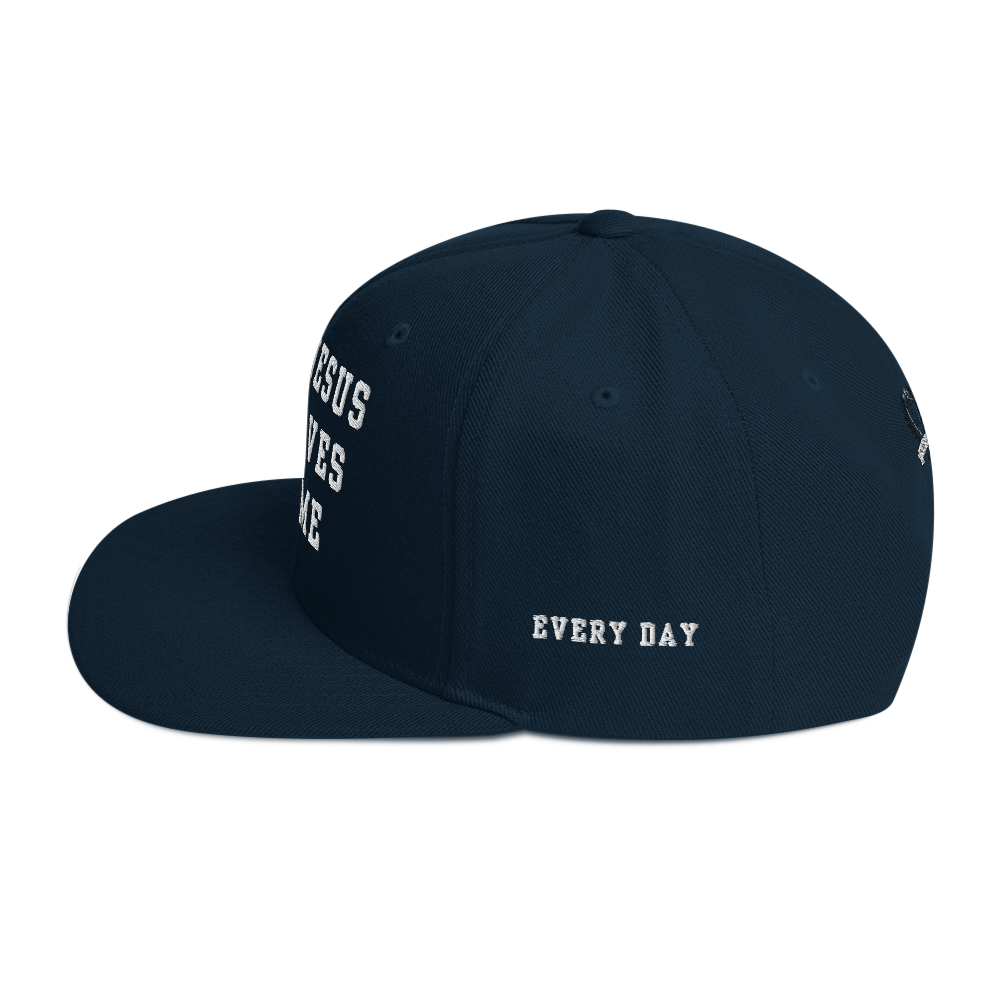 Try Jesus Snapback Hat - Godfidence Every Day G.E.D. Brand
