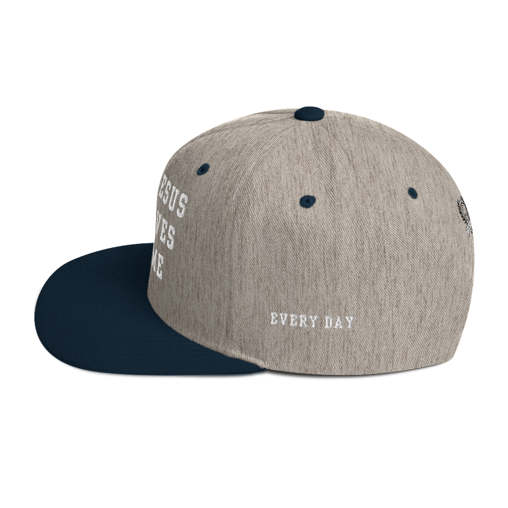 Try Jesus Snapback Hat - Godfidence Every Day G.E.D. Brand