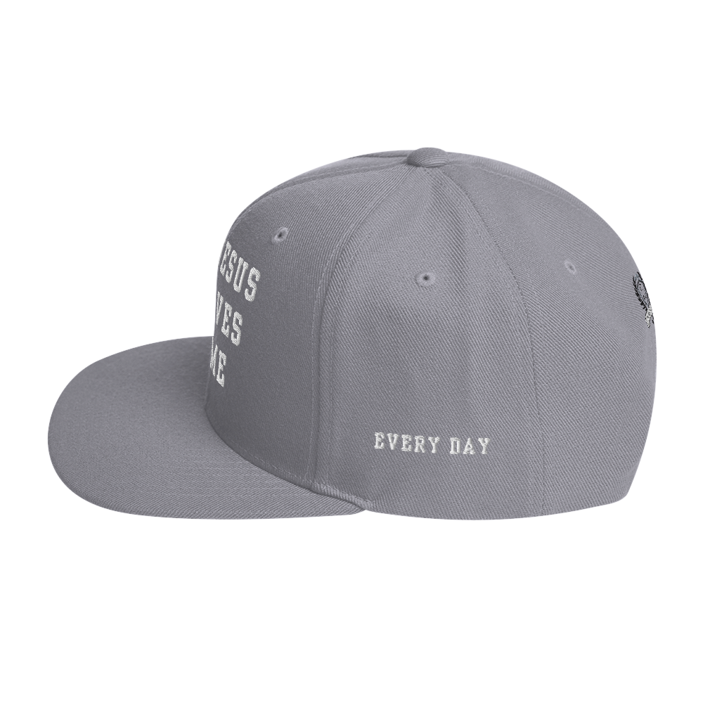 Try Jesus Snapback Hat - Godfidence Every Day G.E.D. Brand