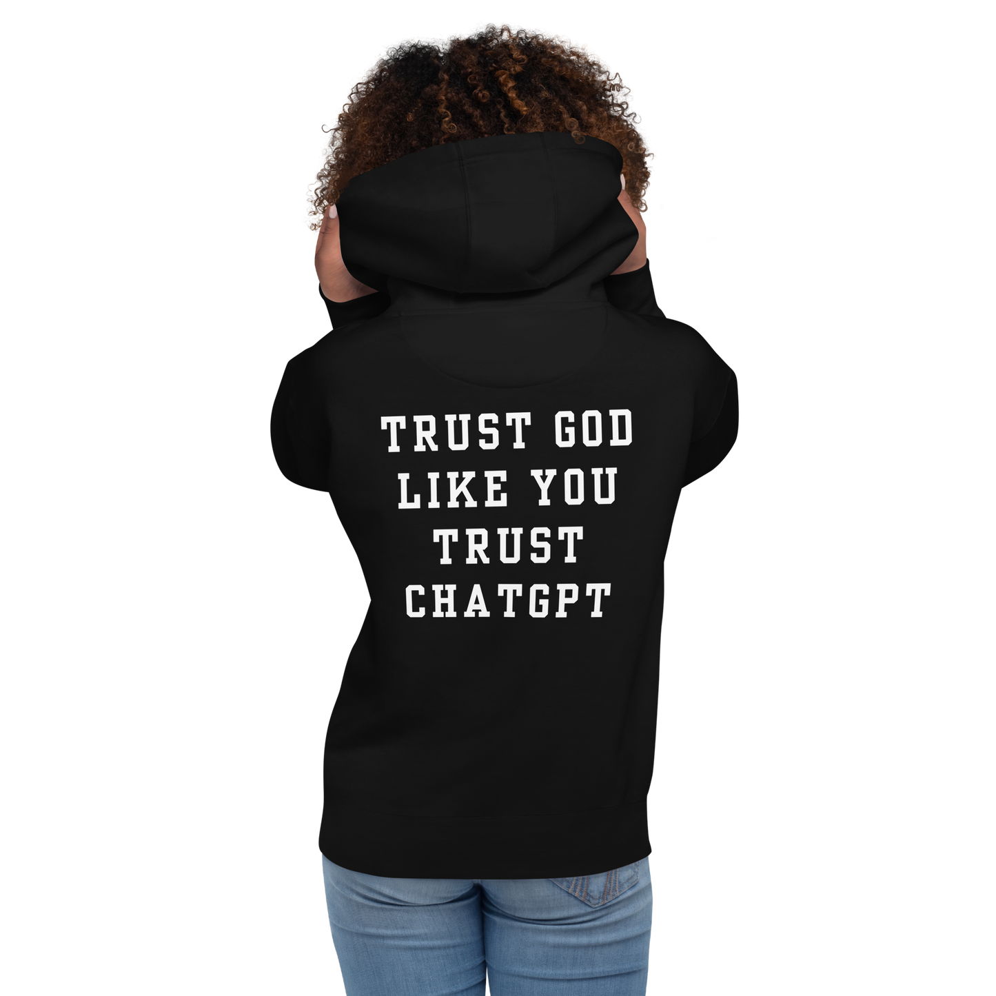 Godfidence Chatgpt Premium Hoodie - Godfidence Every Day G.E.D. Brand