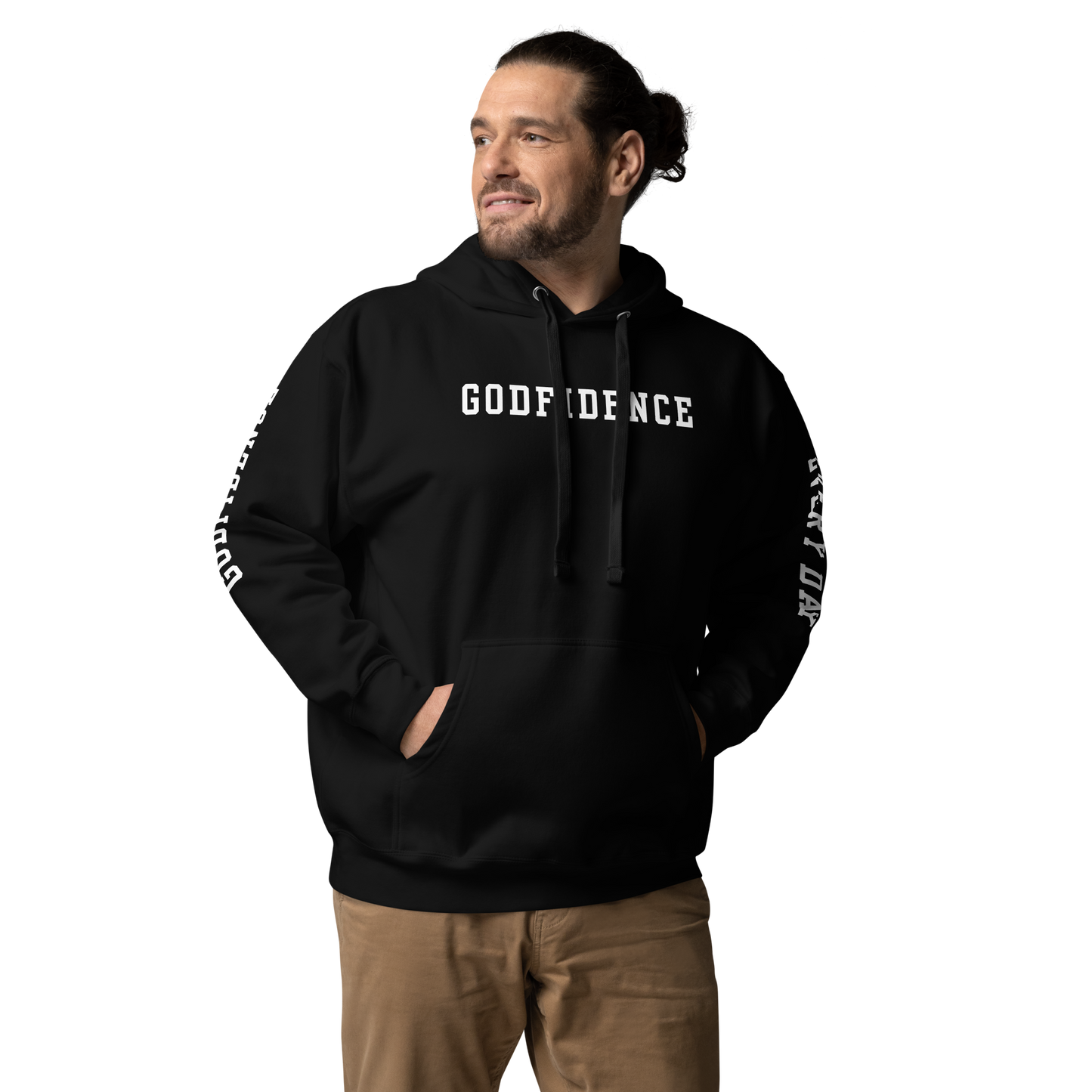 Godfidence Chatgpt Premium Hoodie - Godfidence Every Day G.E.D. Brand