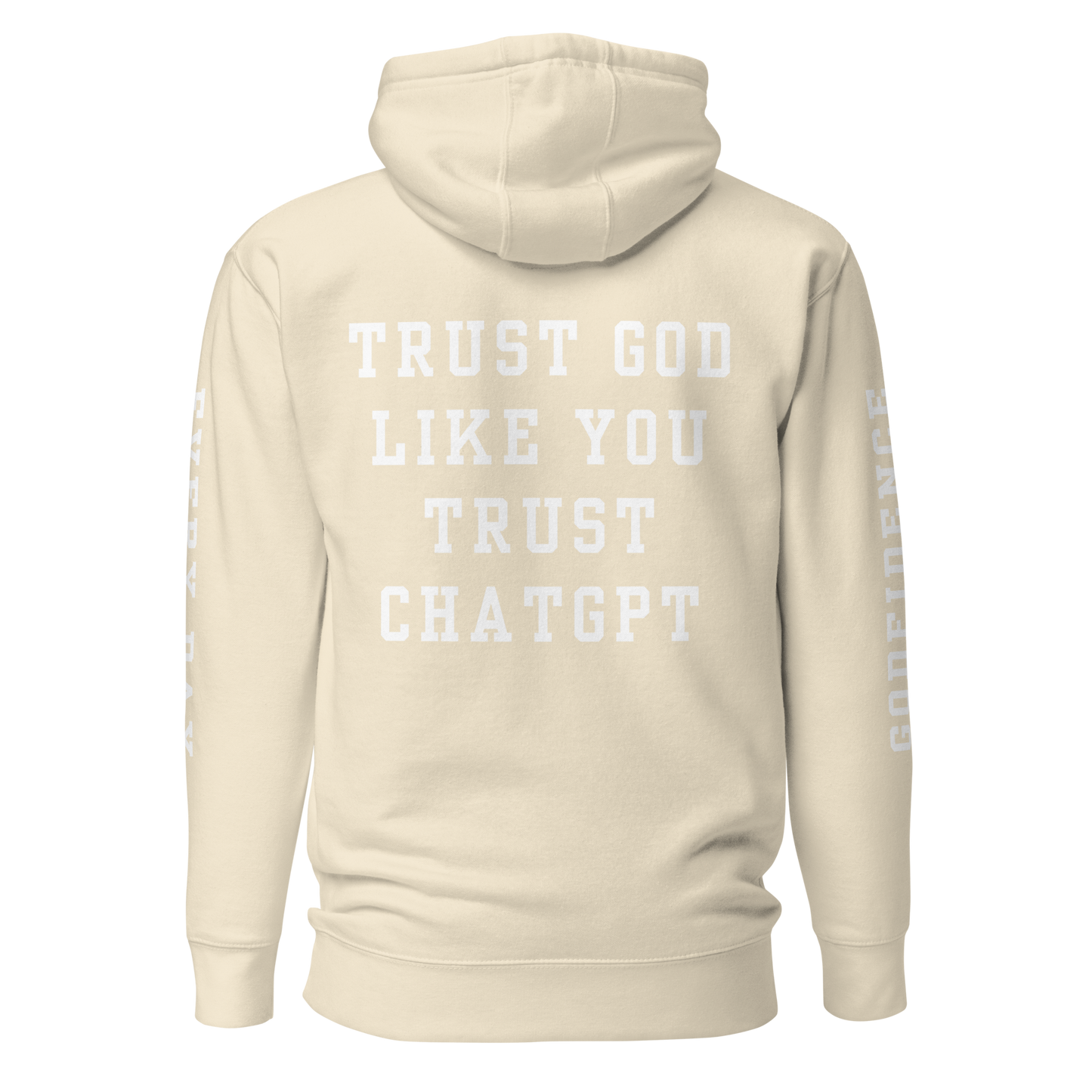 Godfidence Chatgpt Premium Hoodie - Godfidence Every Day G.E.D. Brand