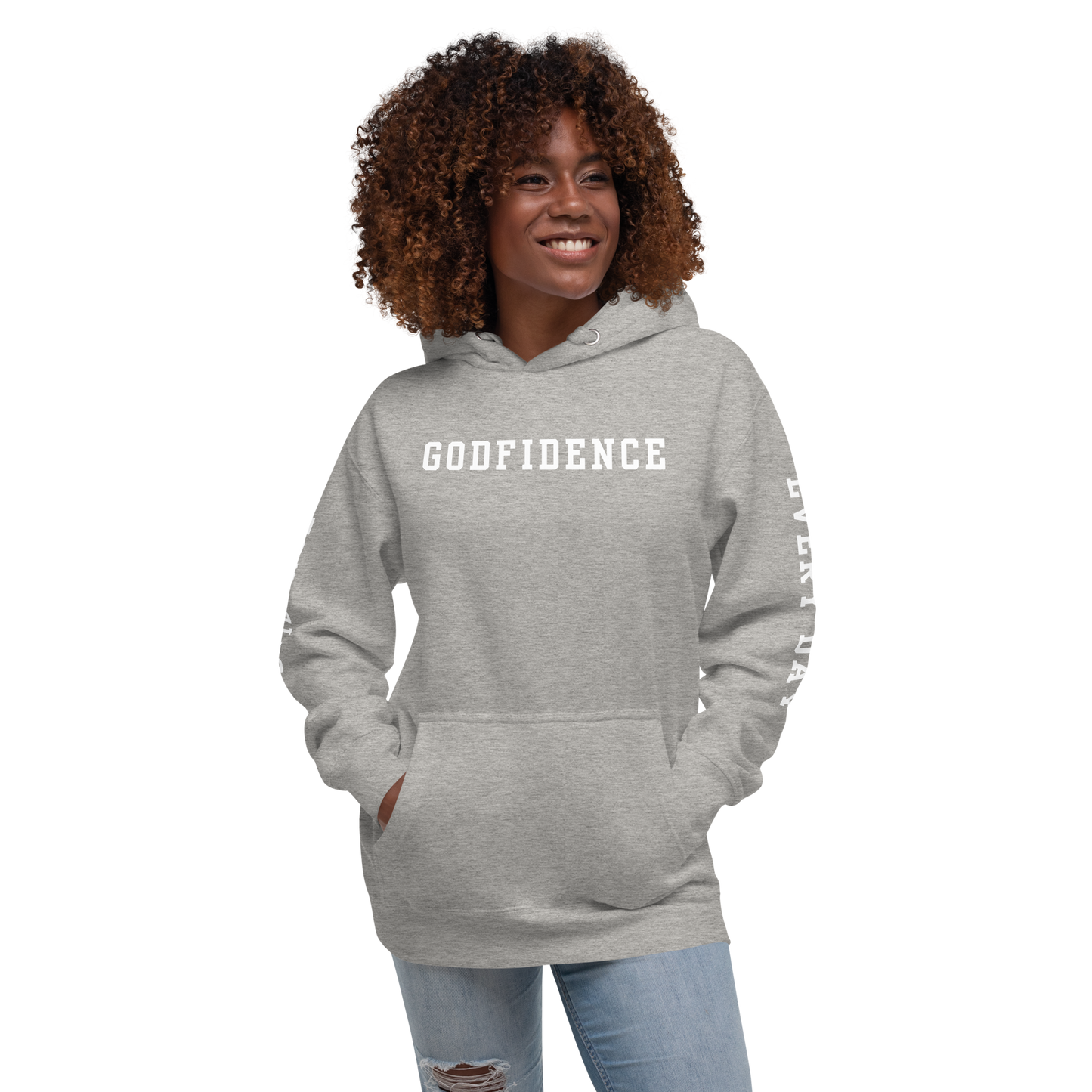Godfidence Chatgpt Premium Hoodie - Godfidence Every Day G.E.D. Brand