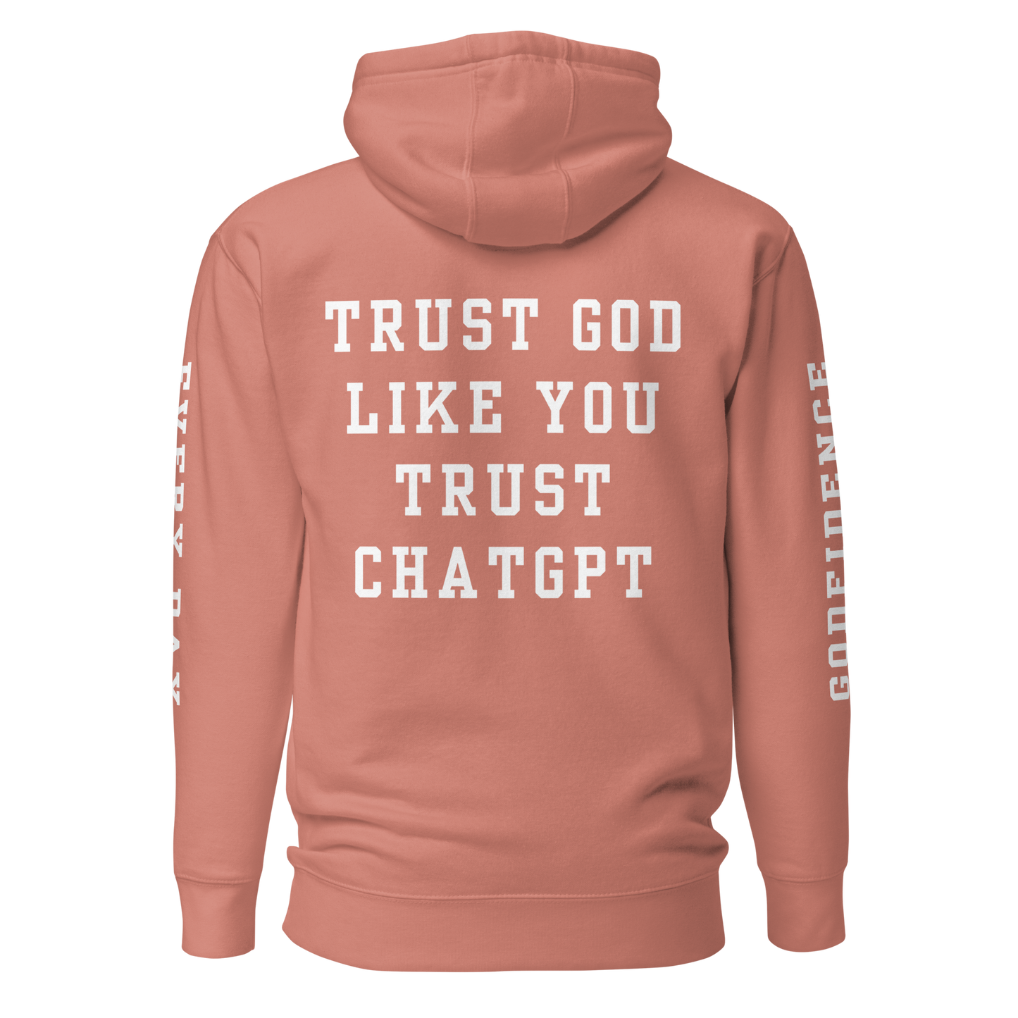 Godfidence Chatgpt Premium Hoodie - Godfidence Every Day G.E.D. Brand