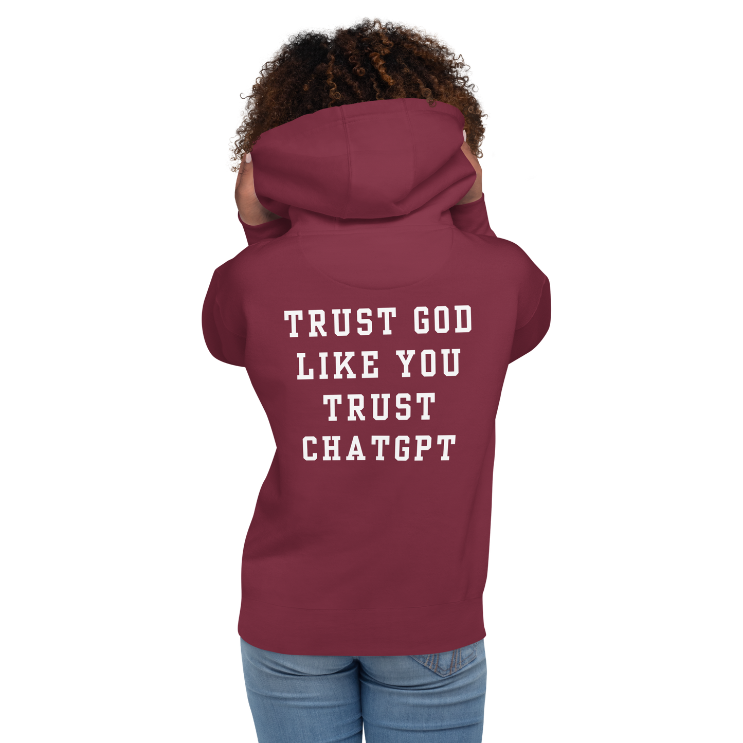 Godfidence Chatgpt Premium Hoodie - Godfidence Every Day G.E.D. Brand