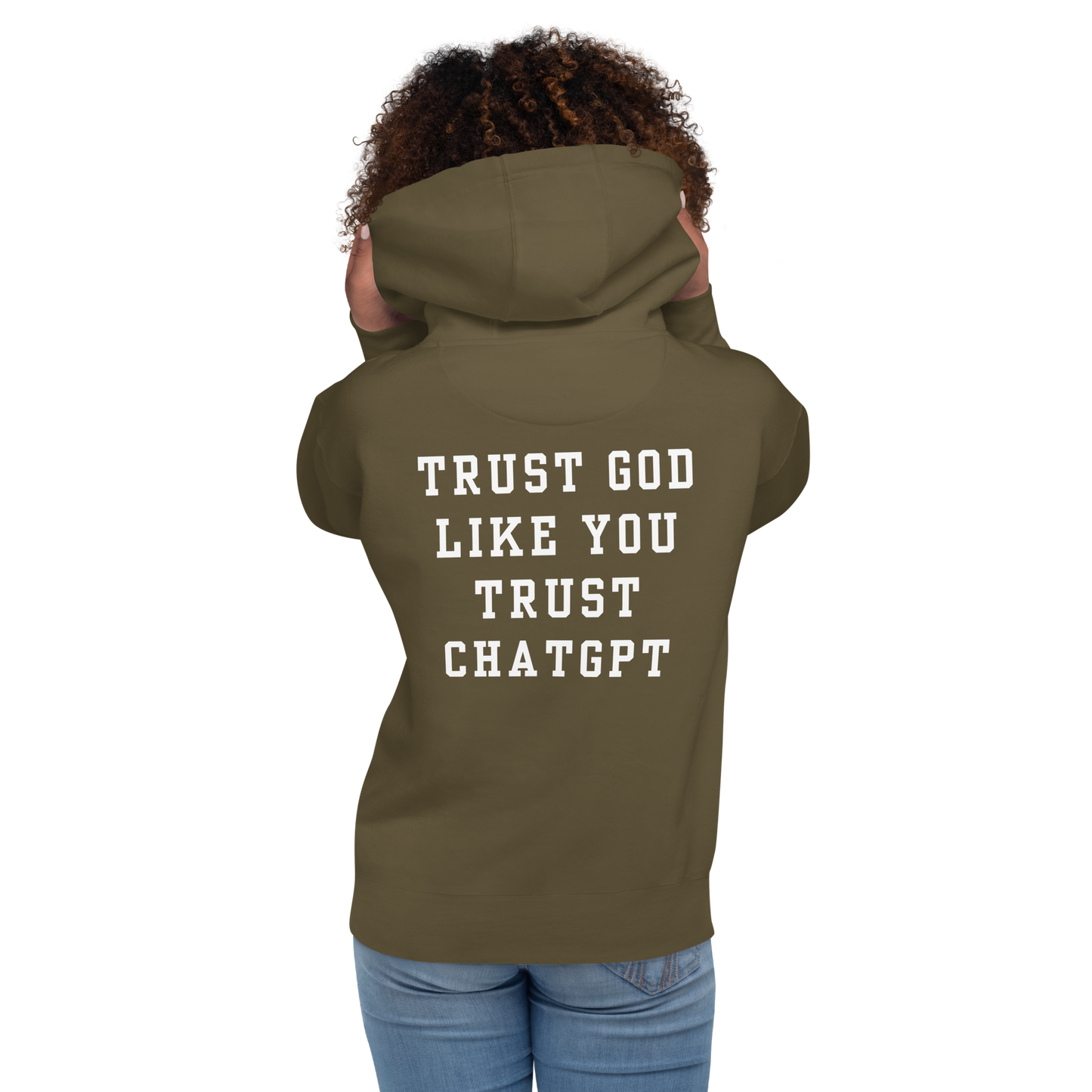 Godfidence Chatgpt Premium Hoodie - Godfidence Every Day G.E.D. Brand
