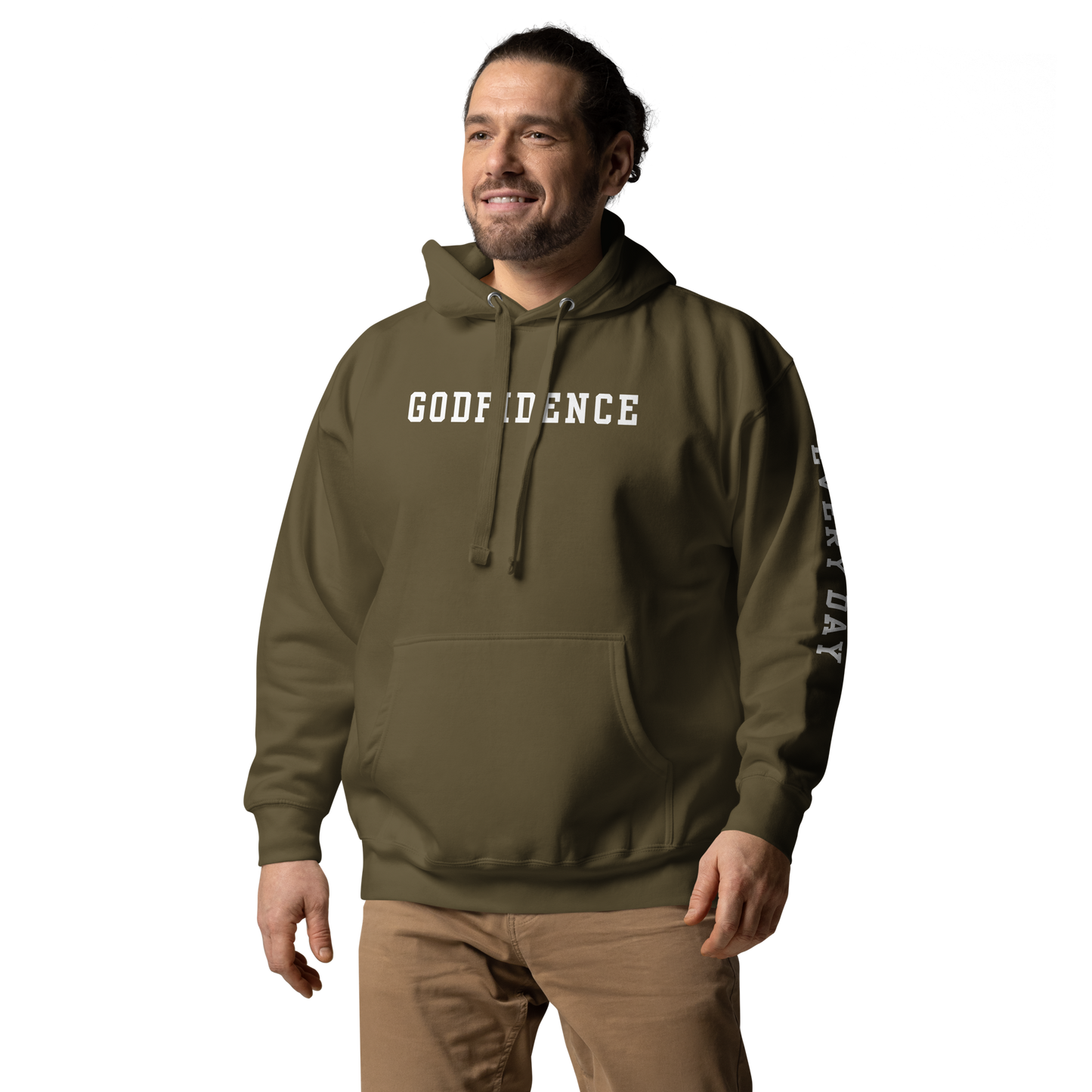 Godfidence Chatgpt Premium Hoodie - Godfidence Every Day G.E.D. Brand
