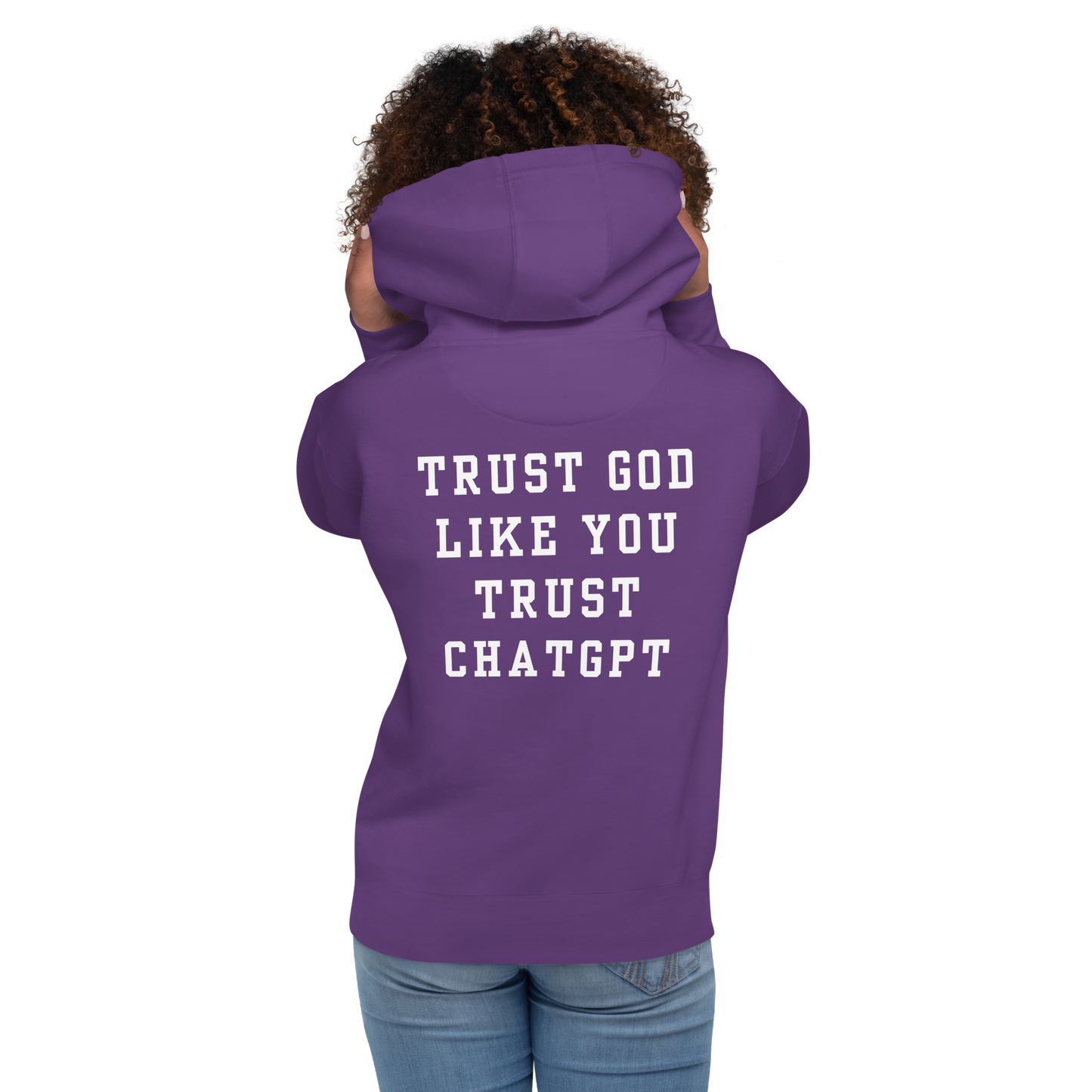 Godfidence Chatgpt Premium Hoodie - Godfidence Every Day G.E.D. Brand