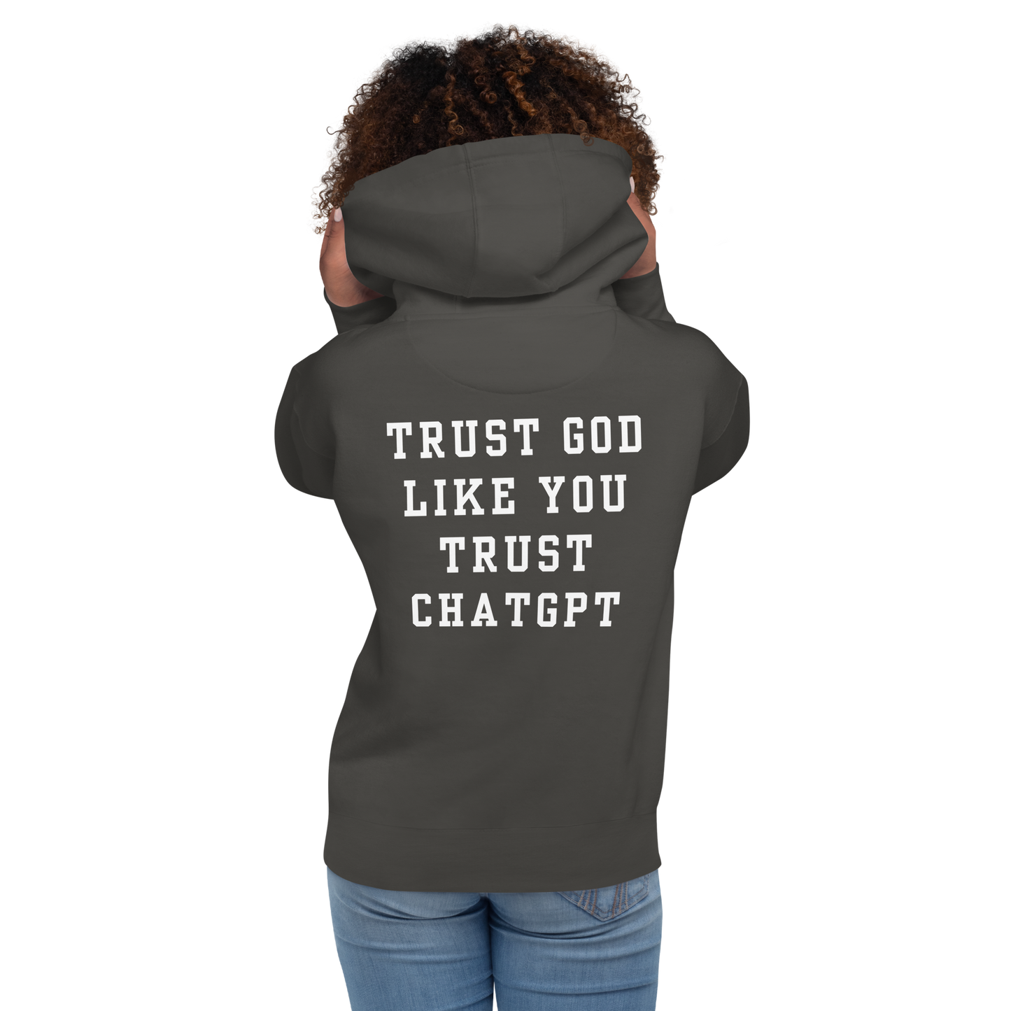 Godfidence Chatgpt Premium Hoodie - Godfidence Every Day G.E.D. Brand