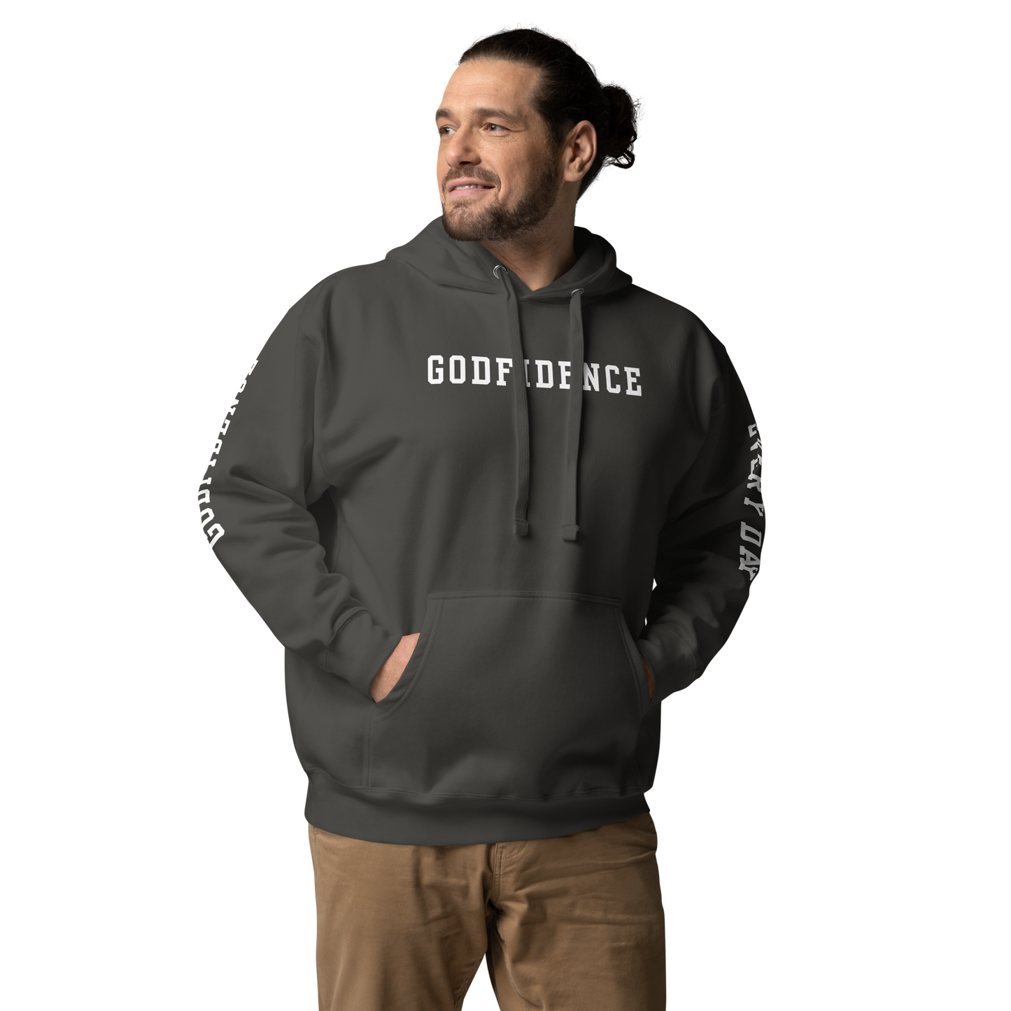 Godfidence Chatgpt Premium Hoodie - Godfidence Every Day G.E.D. Brand