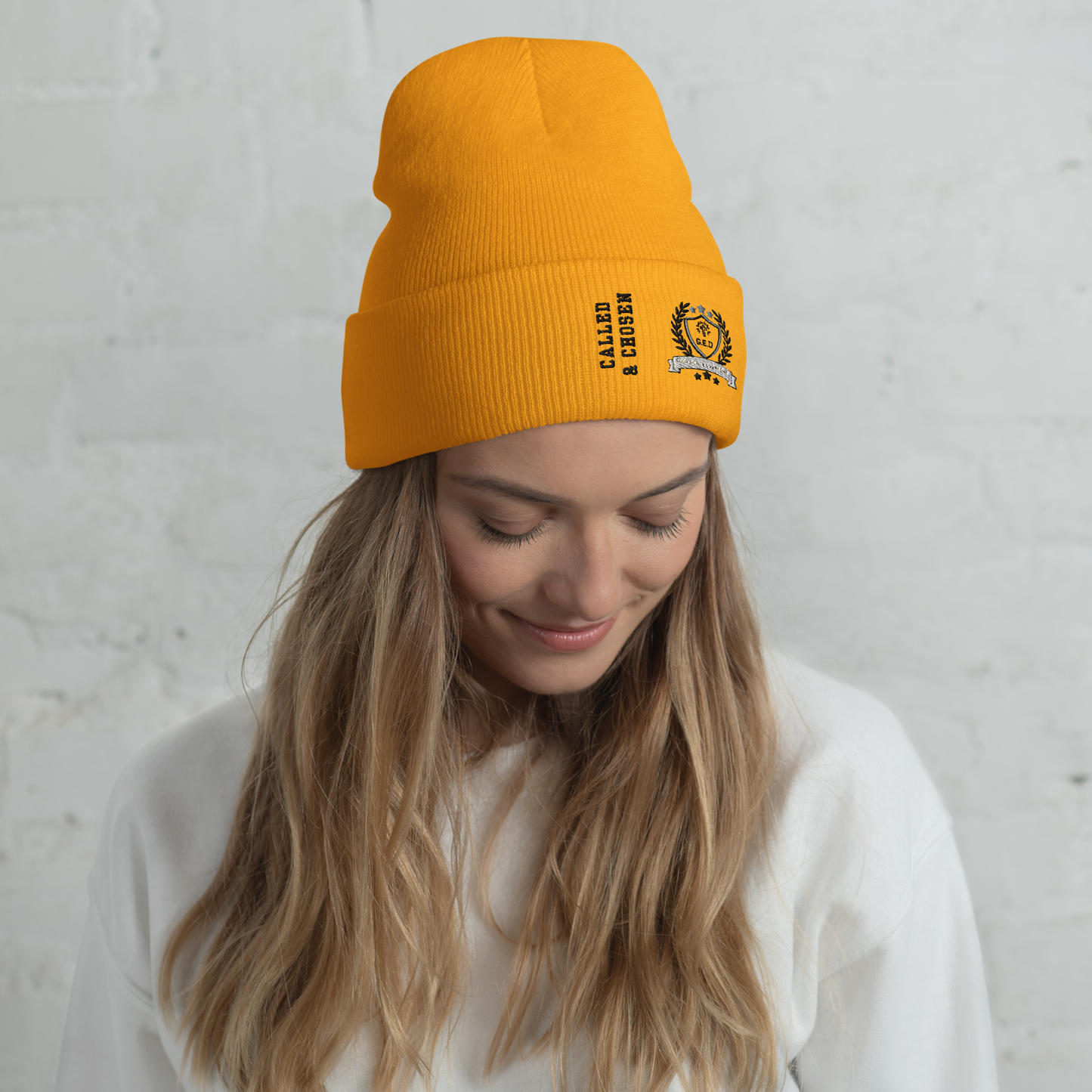 G.E.D. Called & Chosen Beanie - Godfidence Every Day G.E.D. Brand