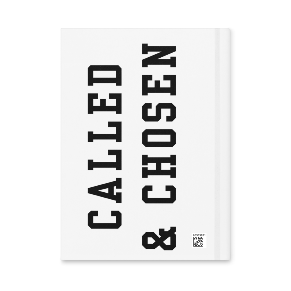 G.E.D. Called & Chosen Hardcover journal matte - Godfidence Every Day G.E.D. Brand