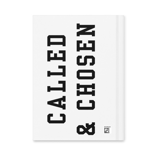G.E.D. Called & Chosen Hardcover journal matte - Godfidence Every Day G.E.D. Brand