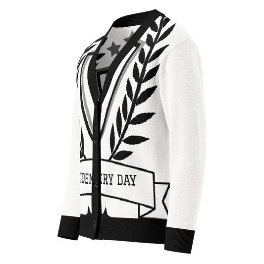 G.E.D. Logo Knitted cardigan - Godfidence Every Day G.E.D. Brand