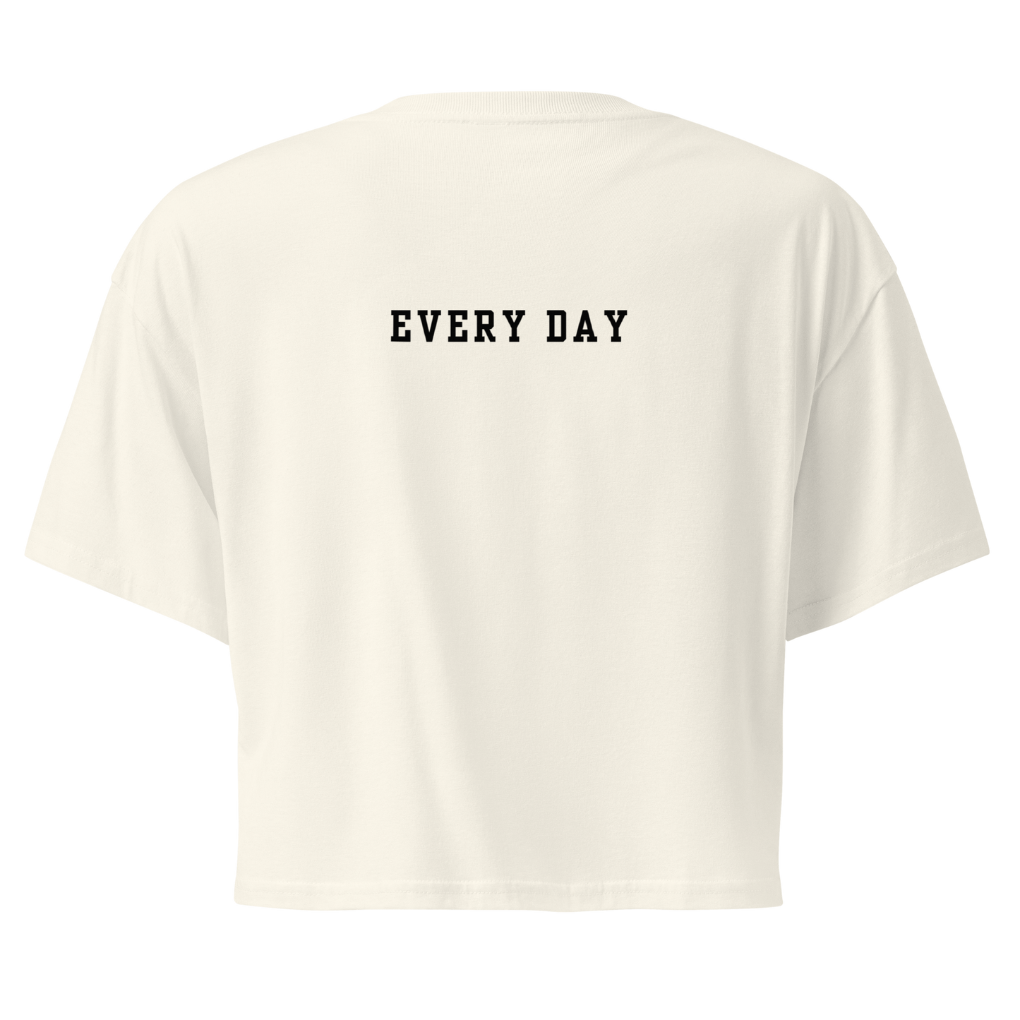 Simple Godfidence Every Day Crop Top - Godfidence Every Day G.E.D. Brand