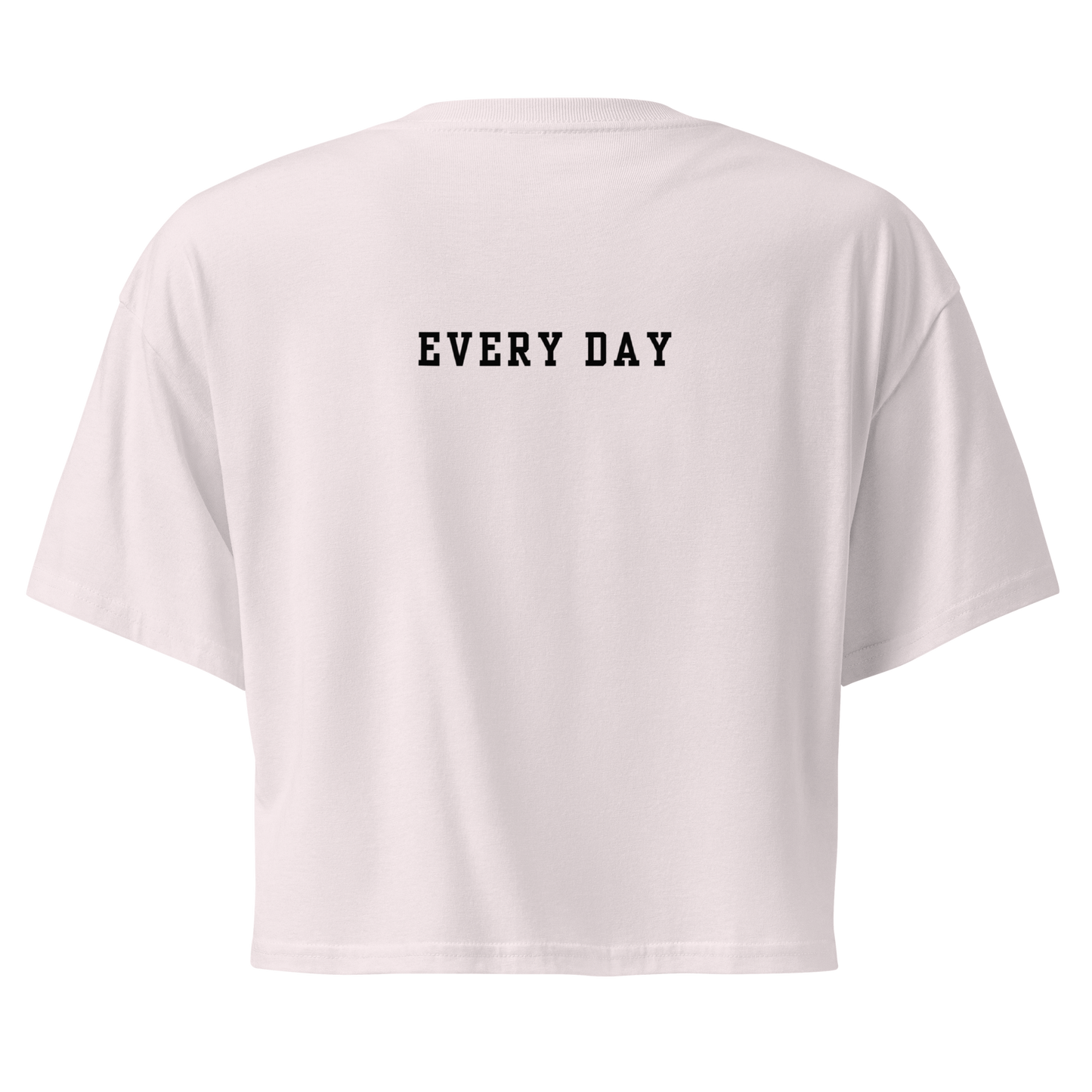 Simple Godfidence Every Day Crop Top - Godfidence Every Day G.E.D. Brand