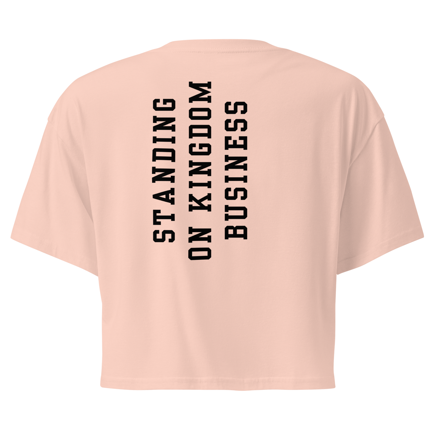 Kingdom Women's Crop Top - Godfidence Every Day G.E.D. Brand
