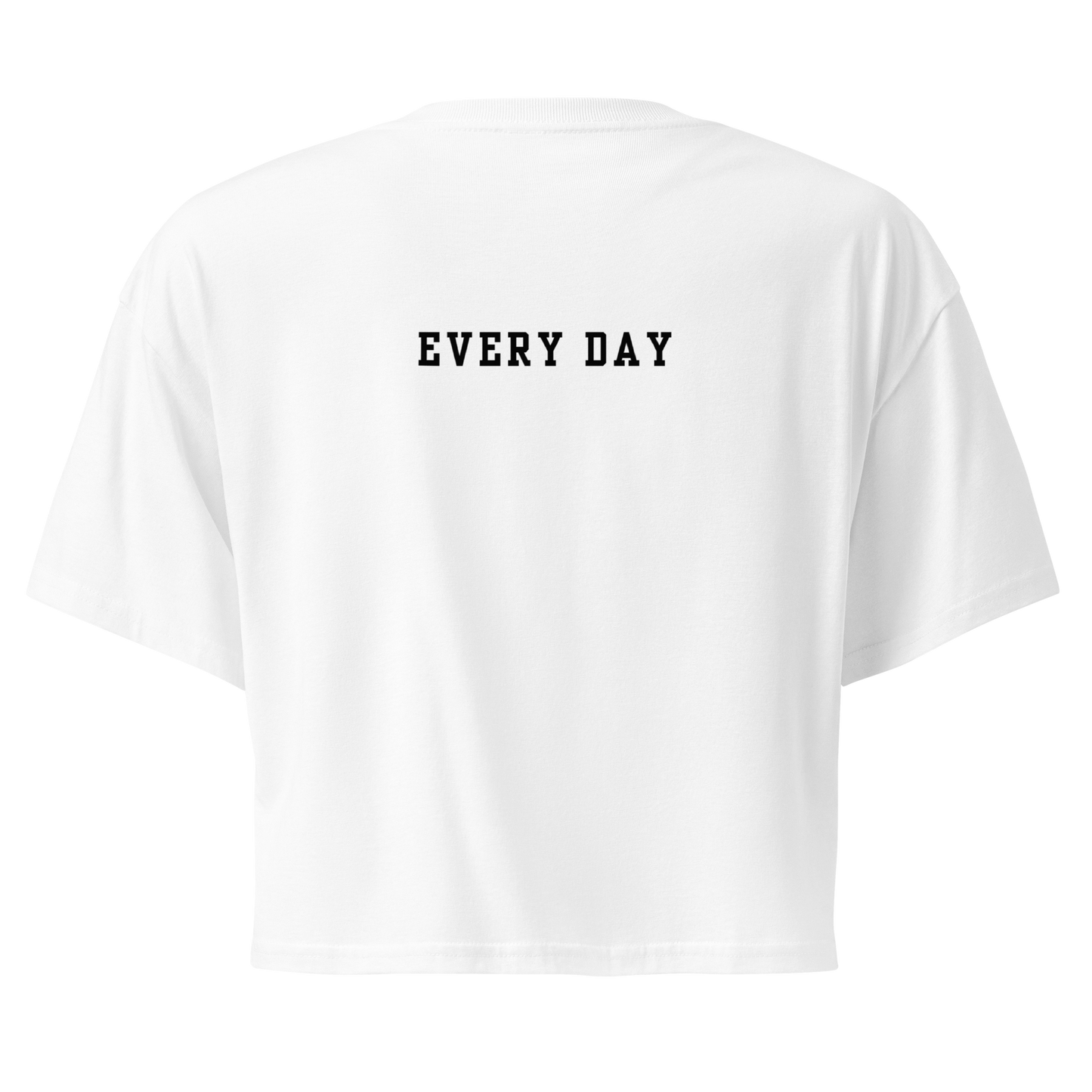 Simple Godfidence Every Day Crop Top - Godfidence Every Day G.E.D. Brand
