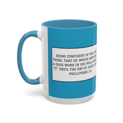 Godfidence Every Day G.E.D Ceramic Mug - Godfidence Every Day G.E.D. Brand