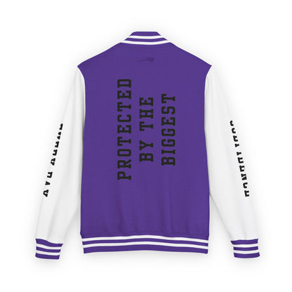 Black Letter Godfidence Every Day Protected By The Biggest Letterman Jacket - Godfidence Every Day G.E.D. Brand