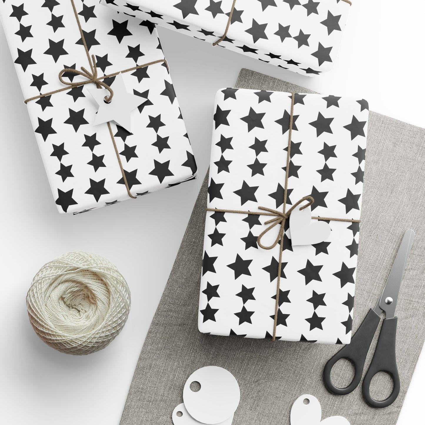 NEW!!! Godfidence Large Stars Wrapping Papers- 3 Sizes - Godfidence Every Day G.E.D. Brand