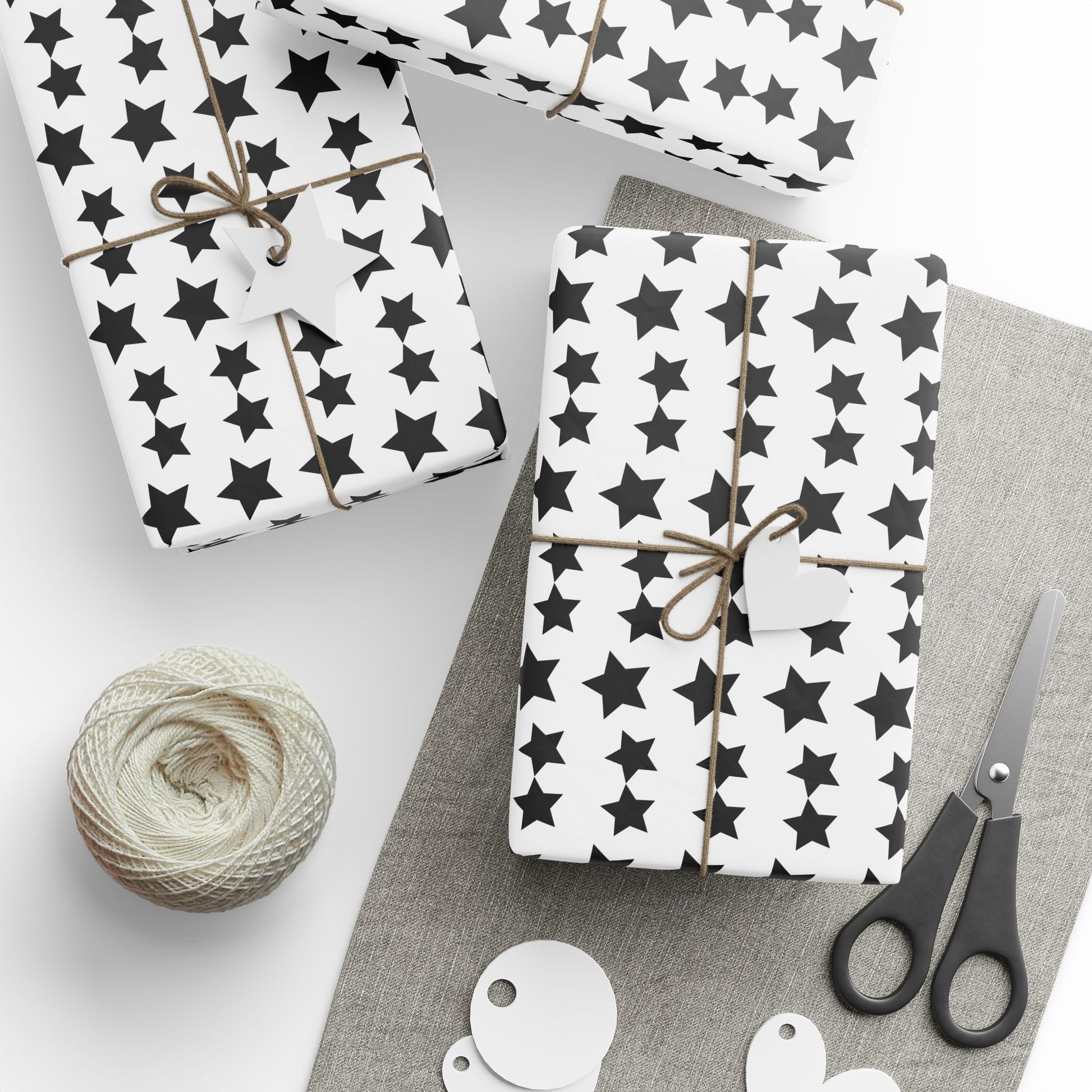 NEW!!! Godfidence Large Stars Wrapping Papers- 3 Sizes - Godfidence Every Day G.E.D. Brand