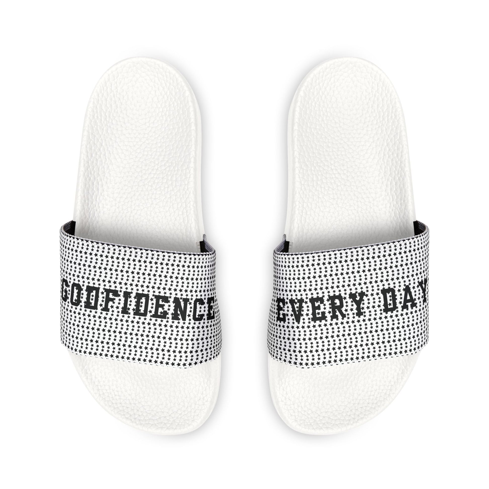 NEW!!! Godfidence Every Day Mini Stars Slide Sandals - Godfidence Every Day G.E.D. Brand