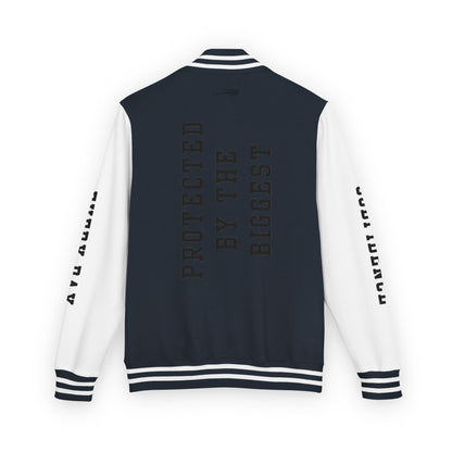 Black Letter Godfidence Every Day Protected By The Biggest Letterman Jacket - Godfidence Every Day G.E.D. Brand