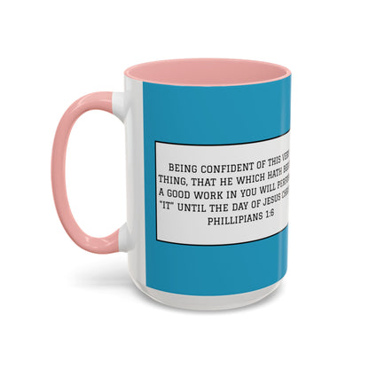 Godfidence Every Day G.E.D Ceramic Mug - Godfidence Every Day G.E.D. Brand