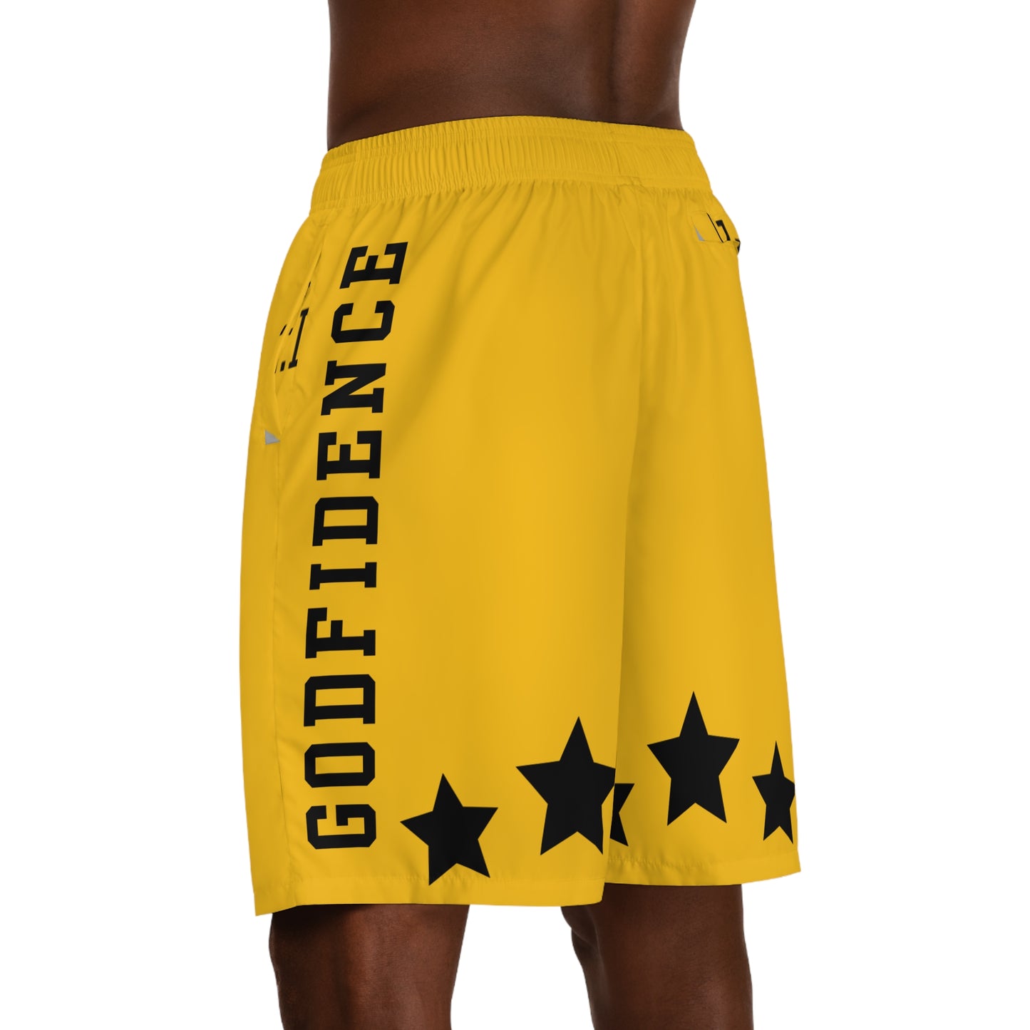 Godfidence Every Day G.E.D Brand Men's Jogger Shorts - Godfidence Every Day G.E.D. Brand