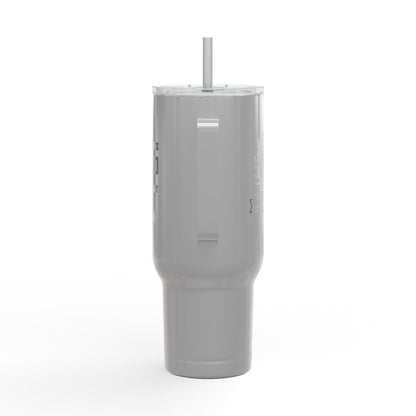 Godfidence Every Day G.E.D logo Engraved 40oz Insulated Tumbler - Godfidence Every Day G.E.D. Brand