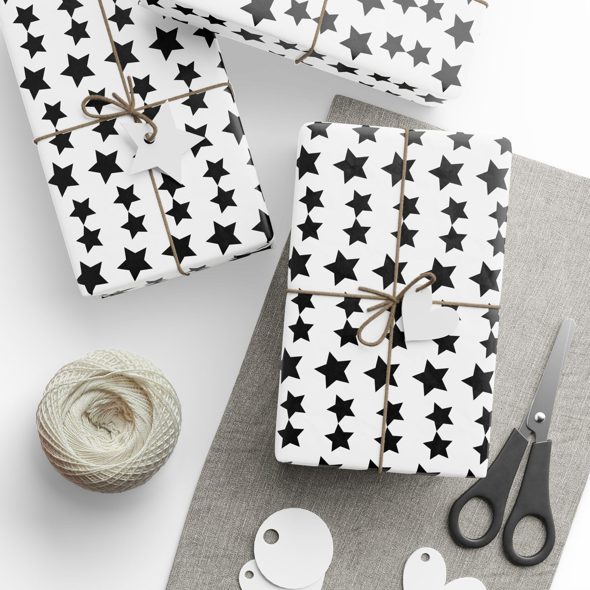 NEW!!! Godfidence Large Stars Wrapping Papers- 3 Sizes - Godfidence Every Day G.E.D. Brand