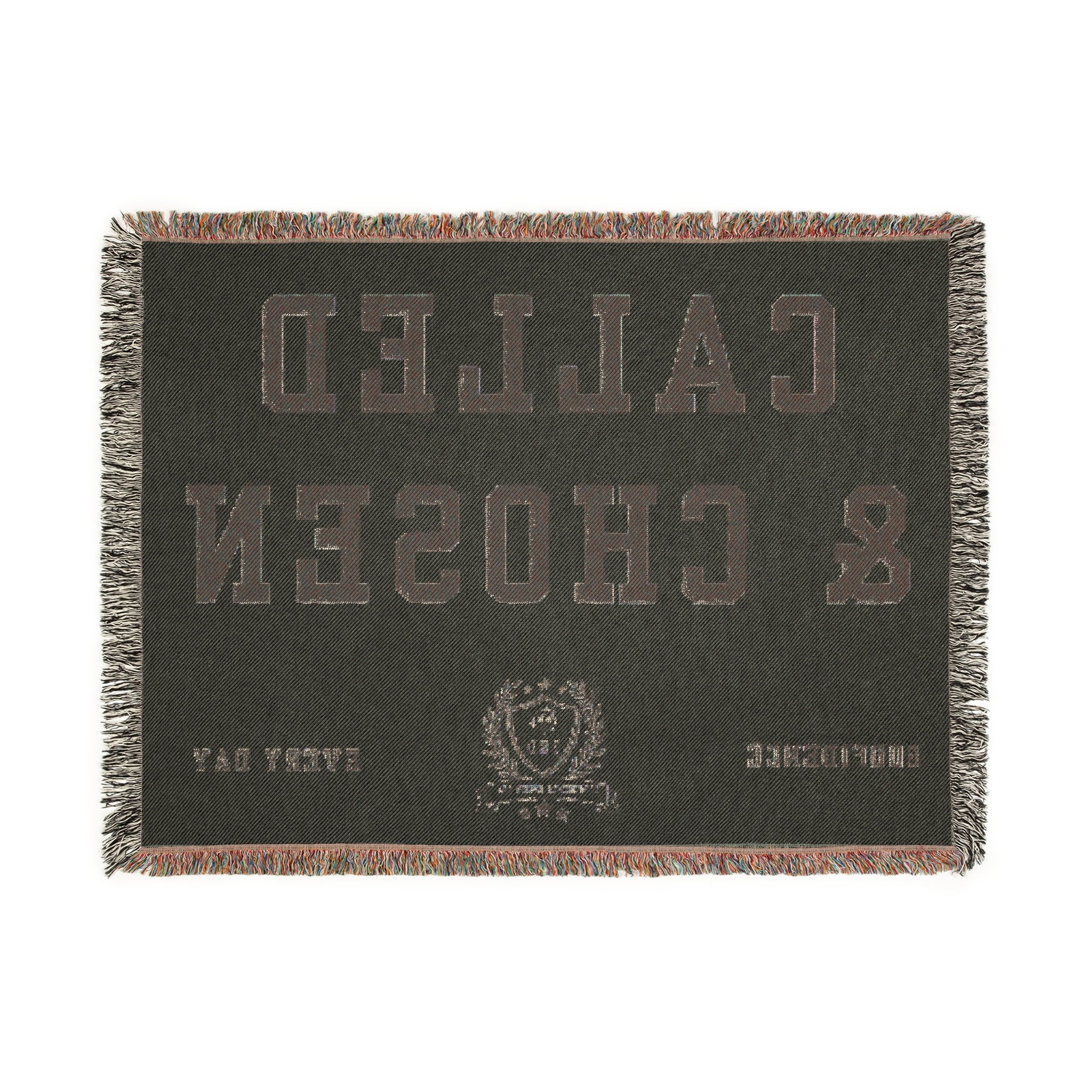 Godfidence Everyday Called & Chosen Woven Blanket - Godfidence Every Day G.E.D. Brand
