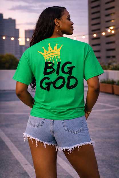 NEW!!! Godfidence Big God Classic tee (Black lettering)