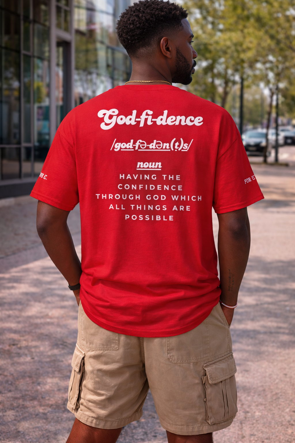 NEW!!! Godfidence Definition Classic Tshirt