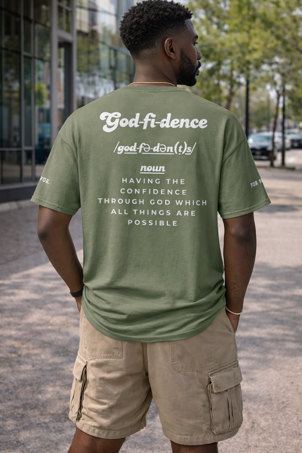NEW!!! Godfidence Definition Classic Tshirt