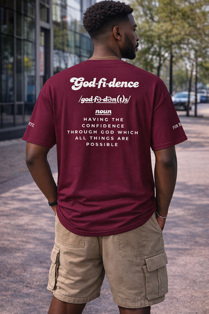 NEW!!! Godfidence Definition Classic Tshirt