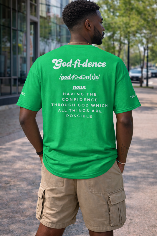 NEW!!! Godfidence Definition Classic Tshirt - Godfidence Every Day G.E.D. Brand