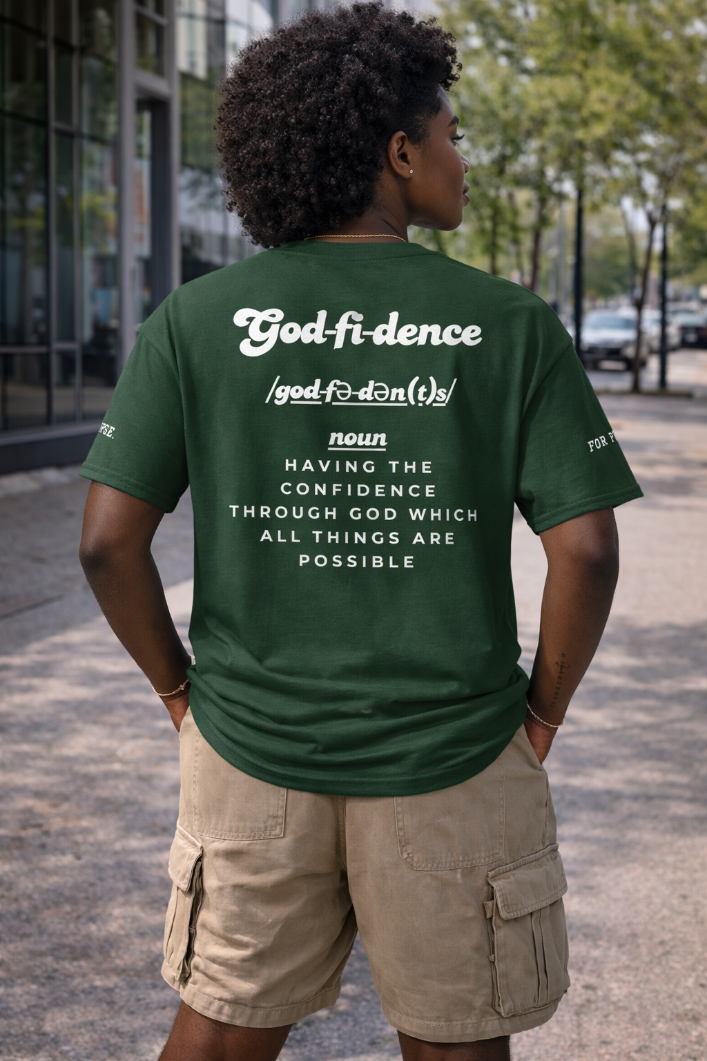 NEW!!! Godfidence Definition Classic Tshirt